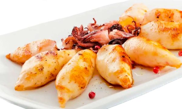 Chipirones plancha - Ración