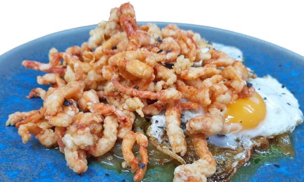 Chanquete de Bogavante y Huevo