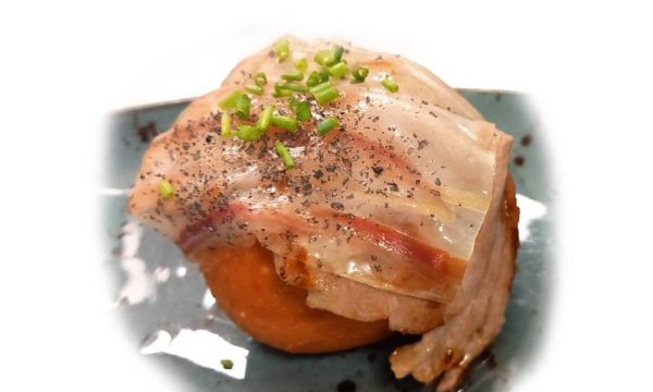 Mollete de Ventresca de Atún y Velo Ibérico