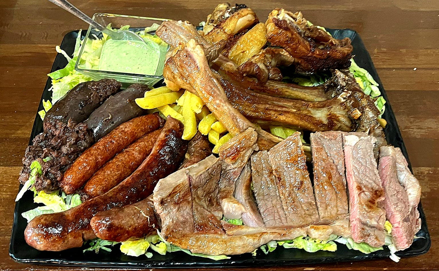 Parilla para 4 personas