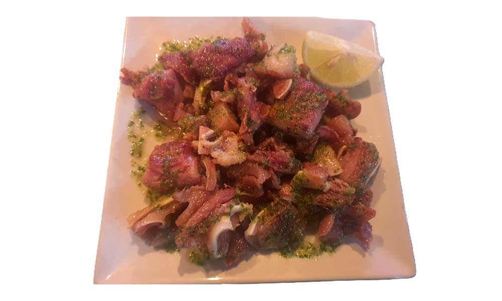 Oreja cerdo a la plancha