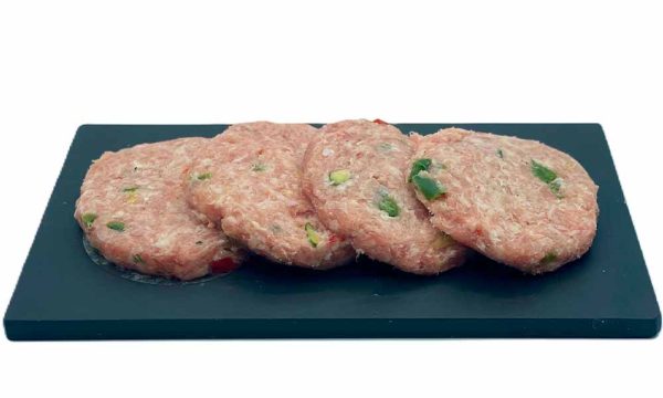 Burger meat de pollo y verduras (2ud)