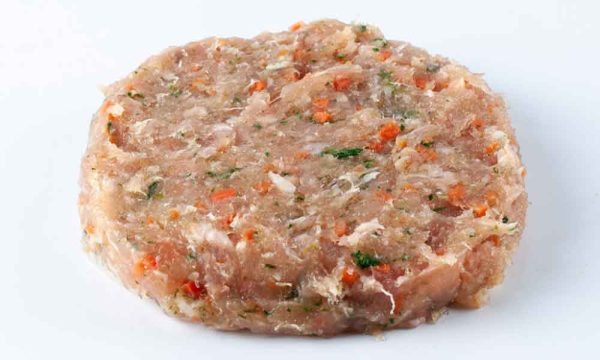 Hamburguesa pollo y verduras - 100g