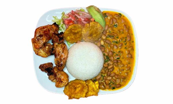 Menestra con Pollo