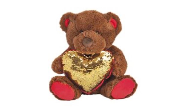 Oso marrón con corazón