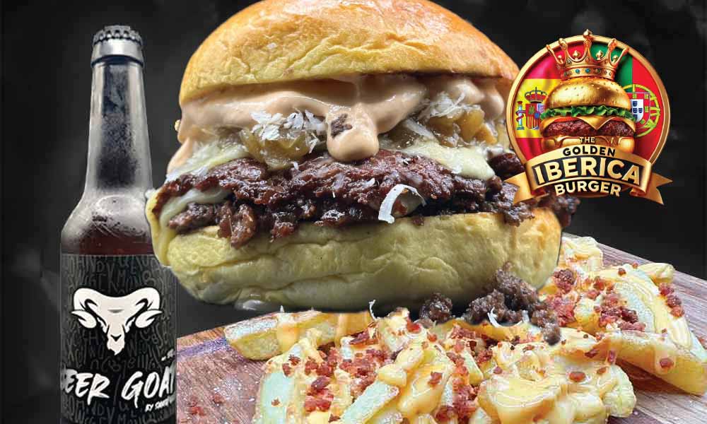 Menú Burger Golden Ibérica: La Oscura Tentación