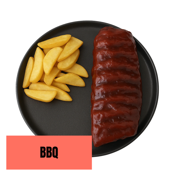 Costillar barbacoa