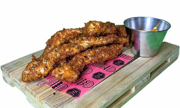 Delicias de pollo crunchy