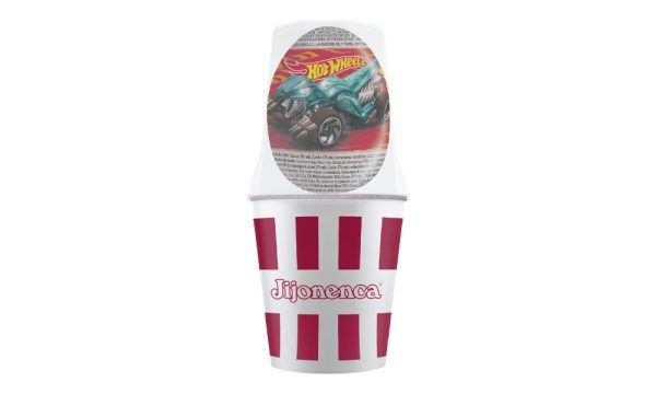 Vasito Helado con Hot Wheels