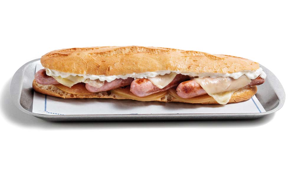 Bocadillo Estación (grande) (Sin gluten)