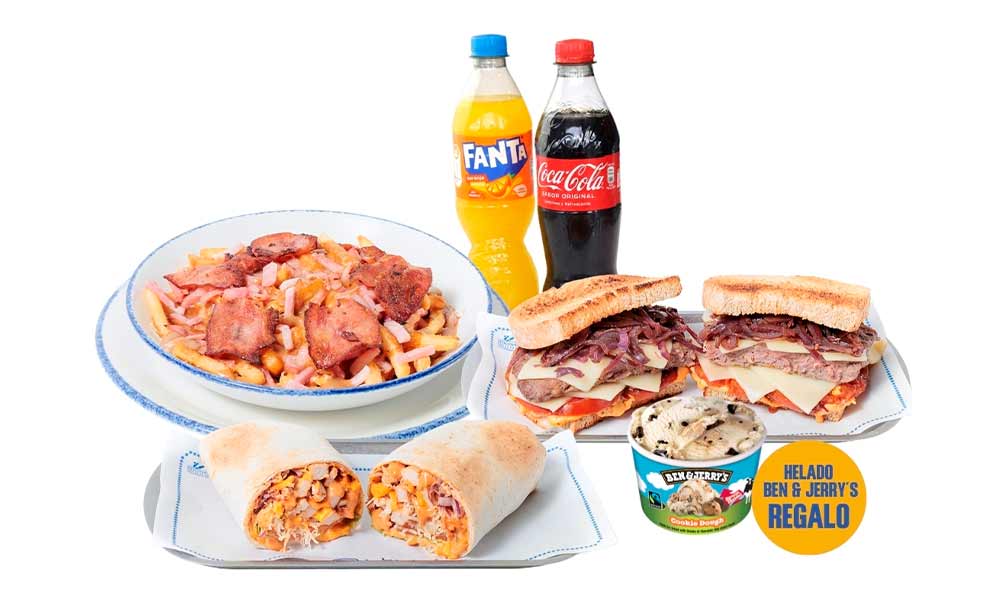 Menú Disfruta Mundial Completo
