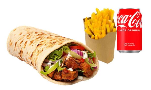 Menú 2: Kebap Rollo Grande