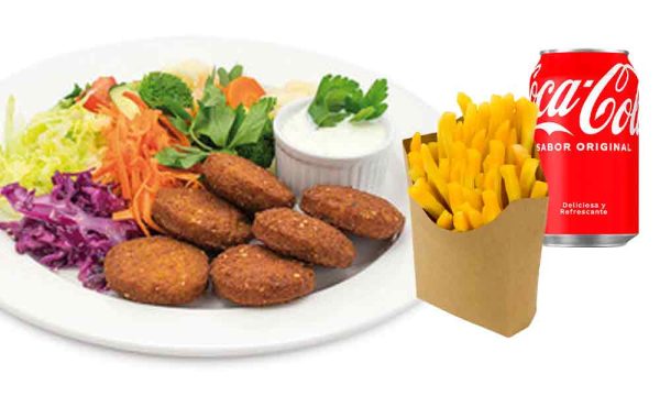 Menú 7: Plato Falafel