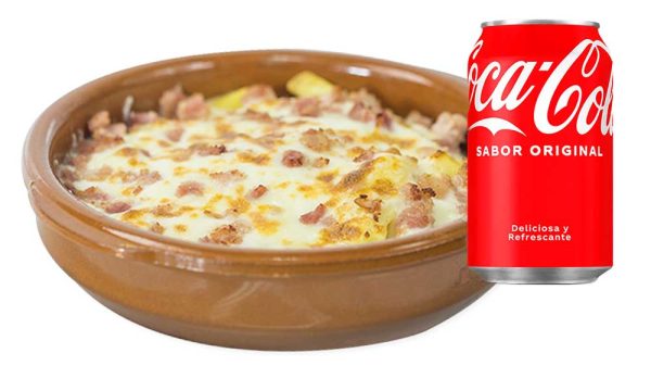 Menú Plato gratinado