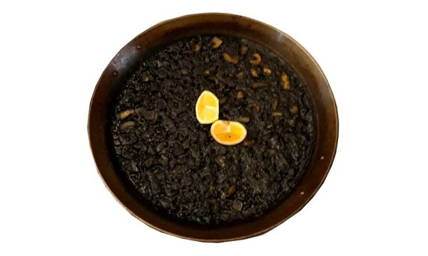 Arroz negro en paellera (solo recogidas)