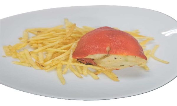 Pimientos rellenos de bacalao