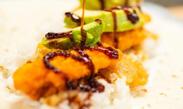 Menú Poke Roll personalizado