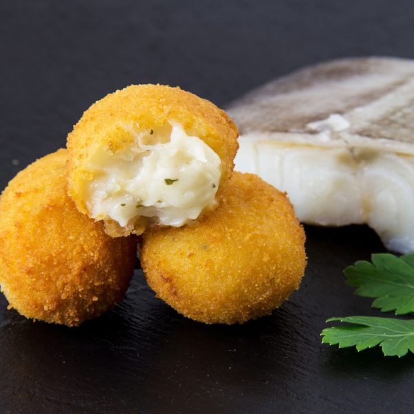 Croquetas de Bacalao con Ajetes