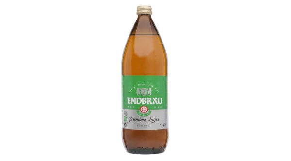 Litro de cerveza Embrau