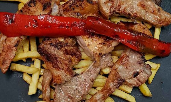 Tablita Asada Mix (1-2 personas) a la parrilla