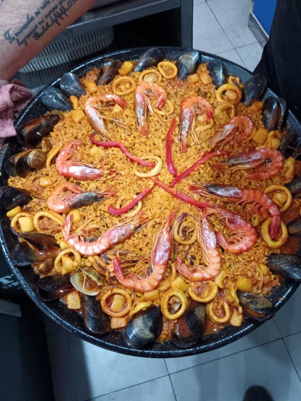 Arroz con Mariscos - En paellera (solo recogidas)
