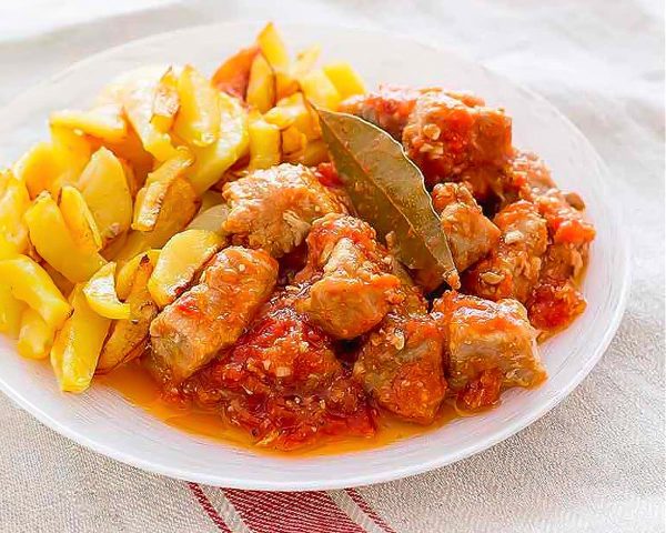 Magra con tomate