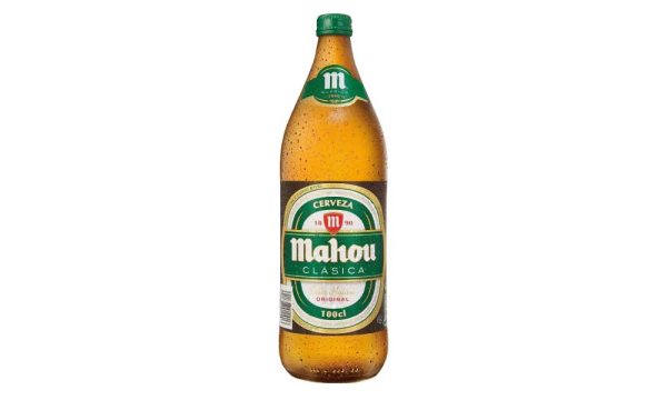 Cerveza litro Mahou