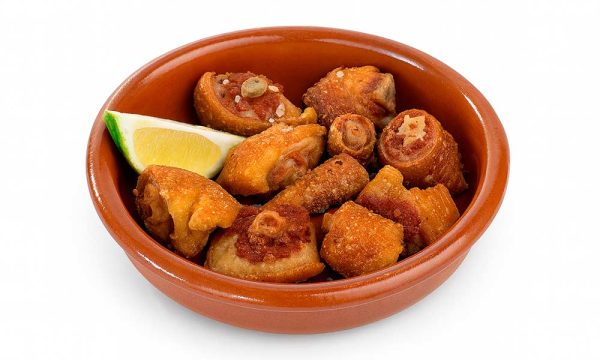 Rabo de cerdo frito (ración)