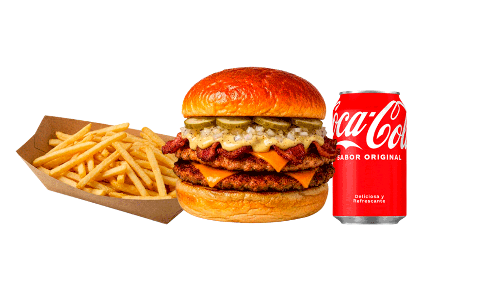 Menú Smash Chicken Burger