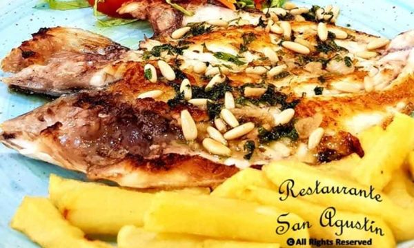 Lubina a la Espalda
