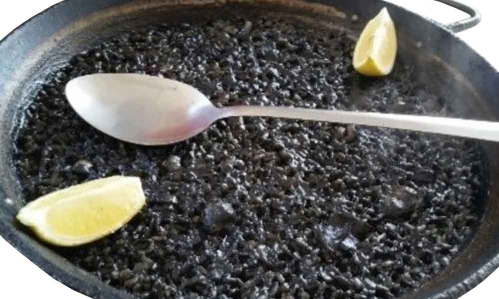 Arroz Negro sin paellera