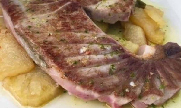 Ventresca de Atún a la Plancha