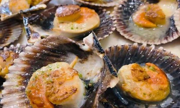 Vieiras a la Plancha - Ud
