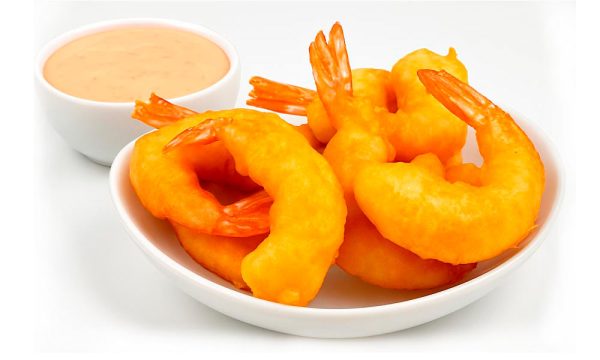 Gambas gabardinadas (6ud)