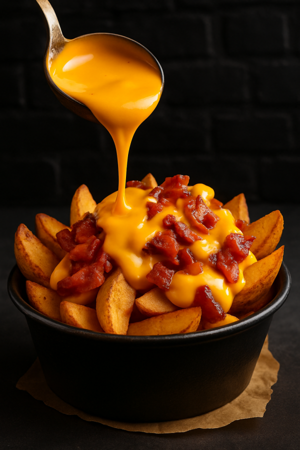 Patatas gajo cheddar bacon
