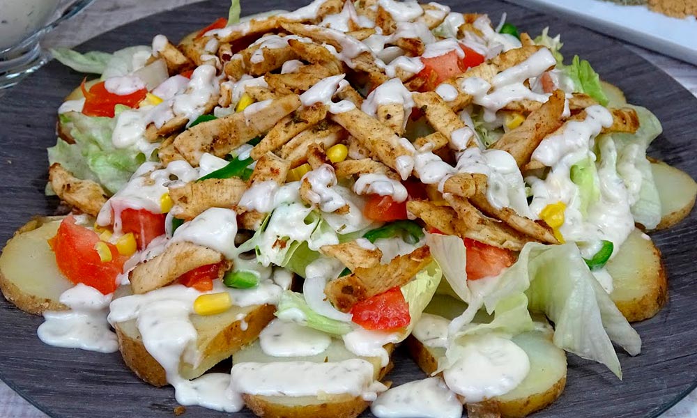 Ensalada Kebab