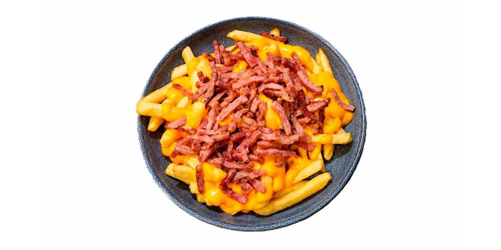 Patatas con bacon y salsa de queso, nuevo producto