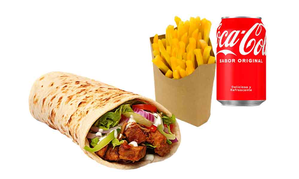 Menú 1: Kebab Rollo
