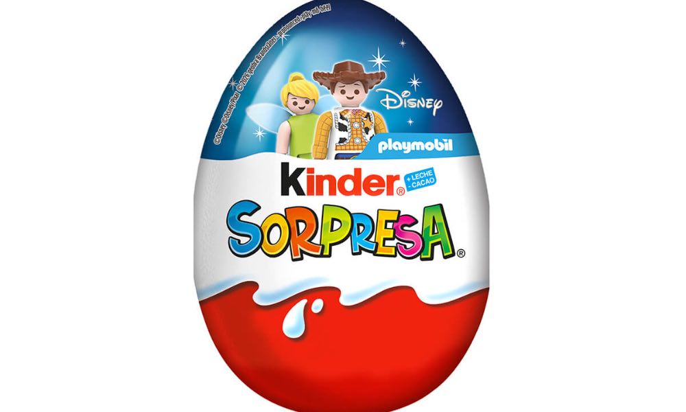 Huevo kinder, nuevo producto