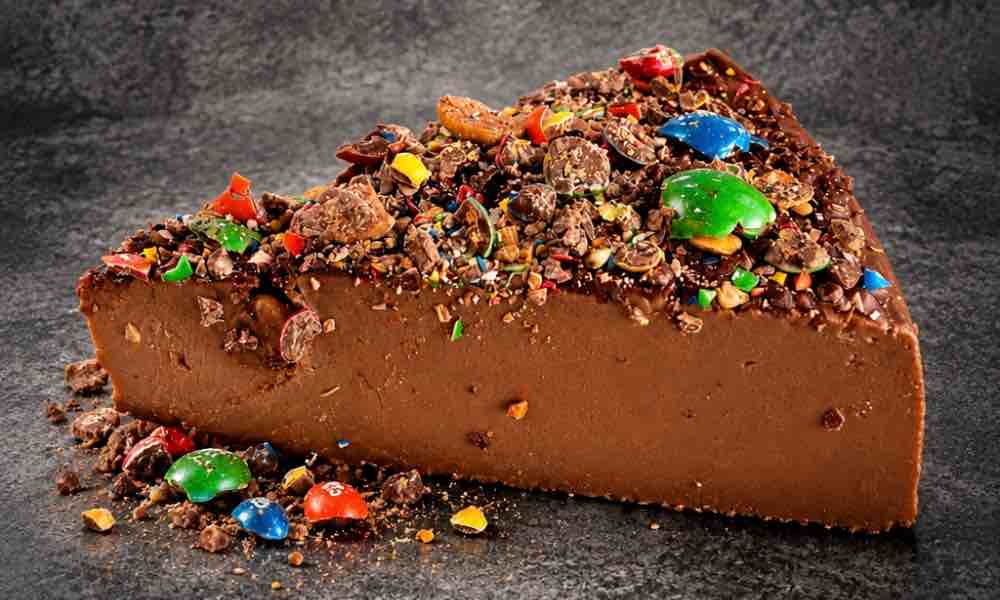 Porcion Tarta de m&m’s, nuevo producto